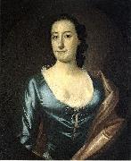 Jeremiah Theus Portrait of Elizabeth Prioleau Roupell France oil painting artist